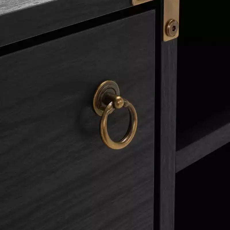 Meuble téléviseur 2 portes 2 tablettes Galio - MED9612 - Safavieh