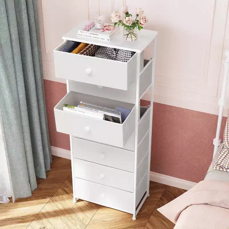 Crestlive Products Tall Dresser for Bedroom 7-Drawer Fabirc Storage Tower Chests of Drawers for Bedroom