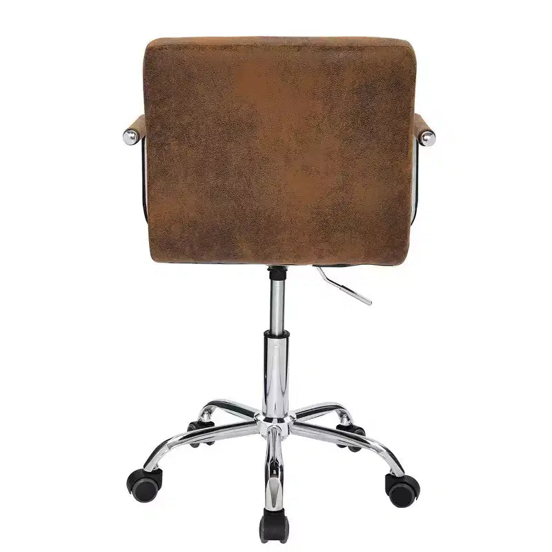 Chaise de bureau à roulettes VECELO, hauteur réglable