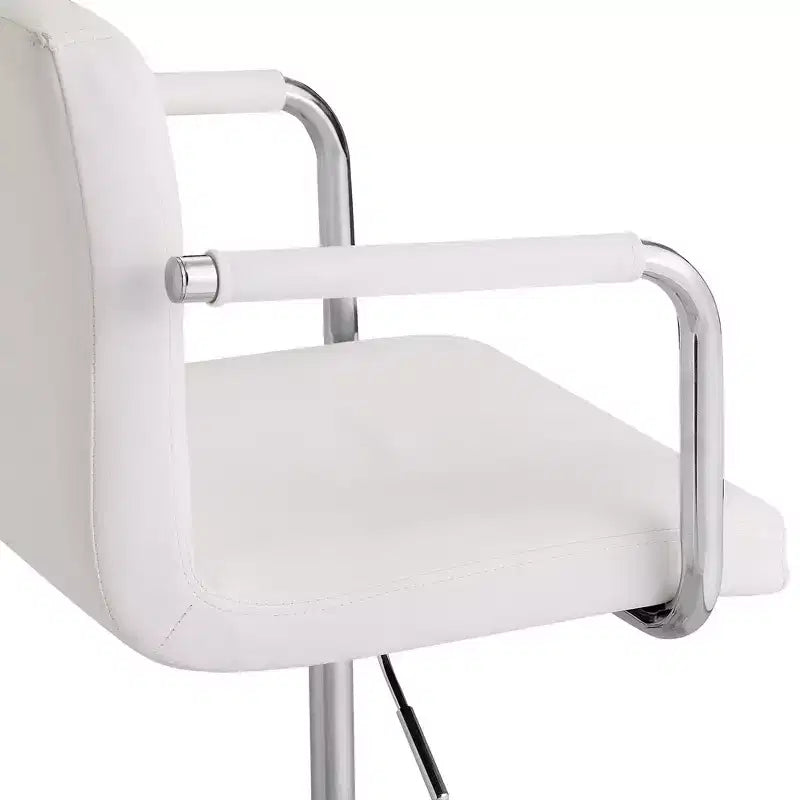 Chaise de bureau à roulettes VECELO, hauteur réglable