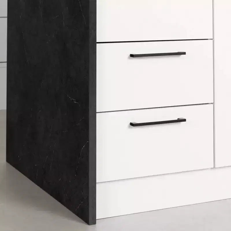 Myro Kitchen Island Faux - South Shore