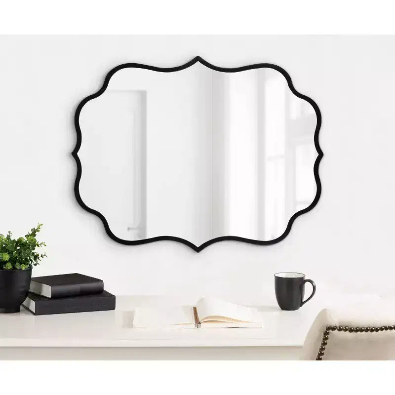 24 x 30 Higby Framed Wall Mirror - Kate & Laurel All Things Decor