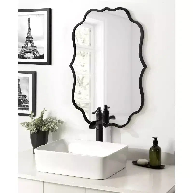 24 x 30 Higby Framed Wall Mirror - Kate & Laurel All Things Decor