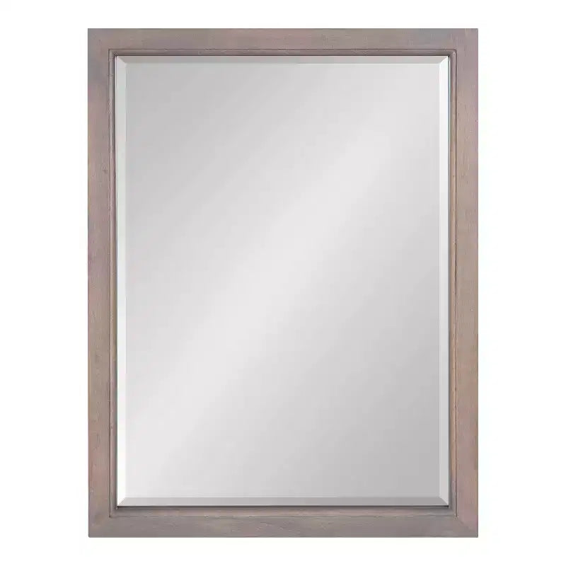 Hogan Wood Framed Decorative Wall Mirror - Kate & Laurel All Things Decor