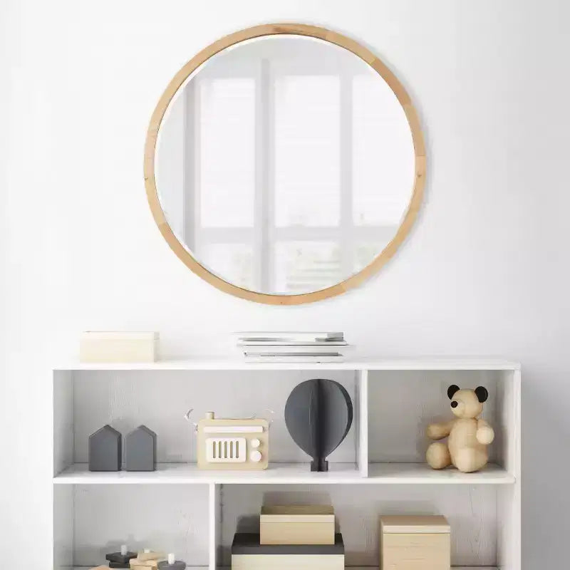 Miroir Mural Rond McLean - Kate & Laurel All Things Decor