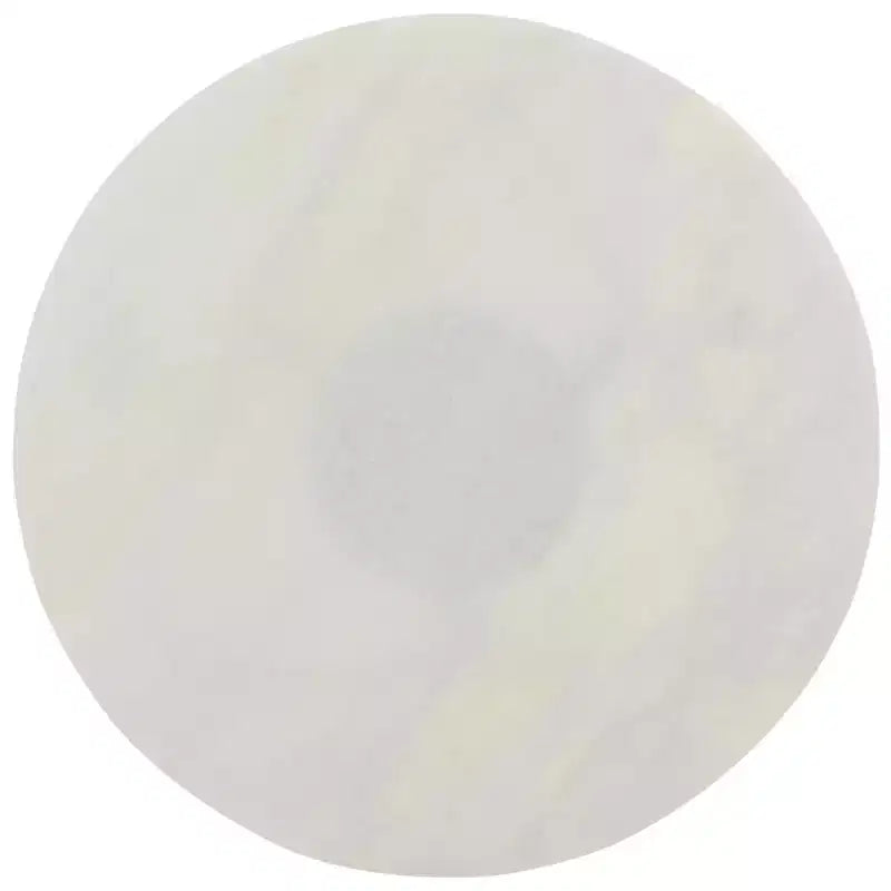 Eloblaire Round Accent Table - ACC4605A - White Marble/Black - Safavieh