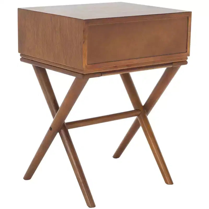 Sixtine 1 Drawer Nightstand - NST6604 - Natural - Safavieh