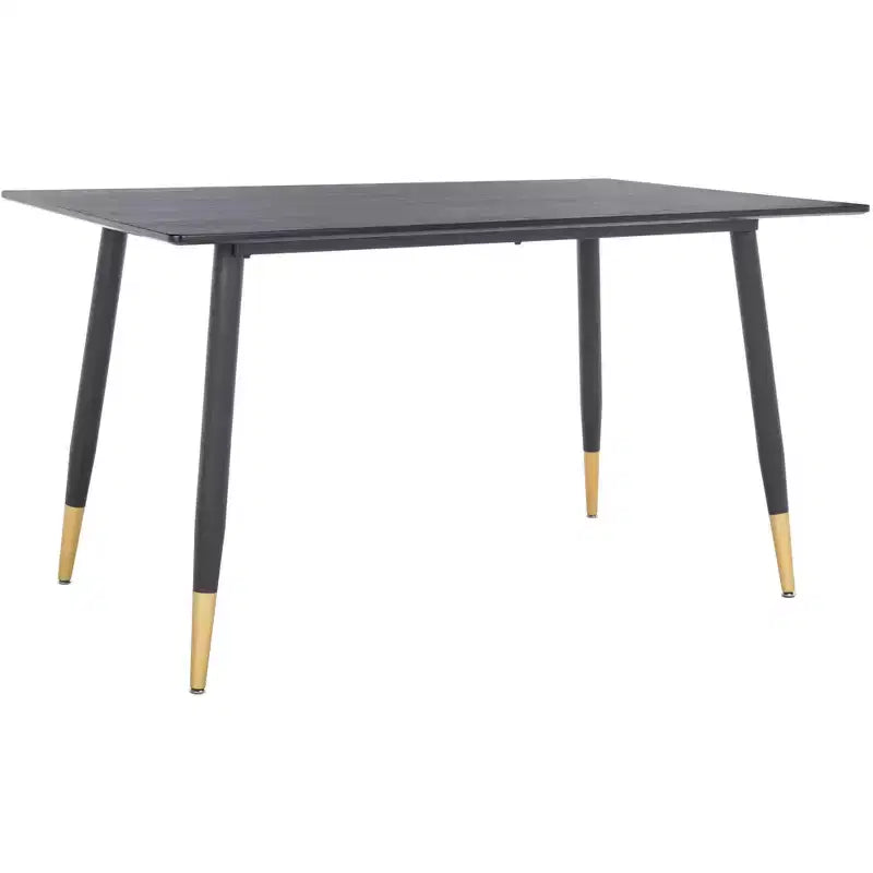Acre Dining Table - DTB5800A - Black/Gold - Safavieh