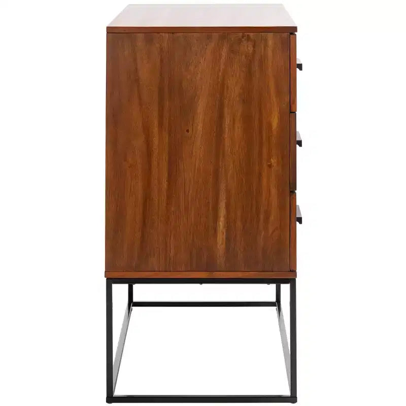 Marquise 3 Drawer Chest - CHS5002 - Brown - Safavieh
