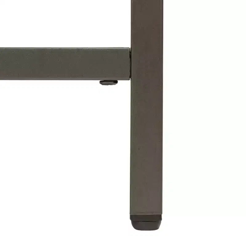 Étagère Jola 5 tablettes 1 tiroir - ETG6400 - Chêne rustique/Bronze canon de fusil - Safavieh