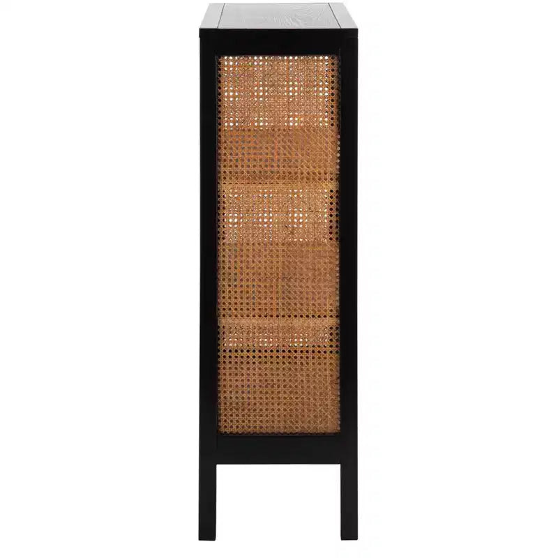 Étagère Franz à 3 tablettes en bois - ETG2104 - Noir/Naturel - Safavieh