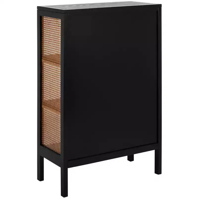 Étagère Franz à 3 tablettes en bois - ETG2104 - Noir/Naturel - Safavieh