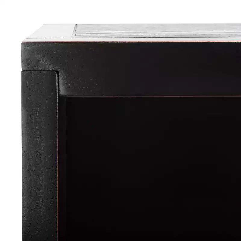 Étagère Franz à 3 tablettes en bois - ETG2104 - Noir/Naturel - Safavieh