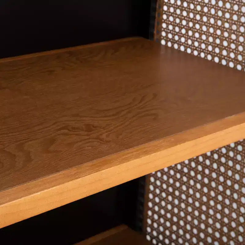 Étagère Franz à 3 tablettes en bois - ETG2104 - Noir/Naturel - Safavieh