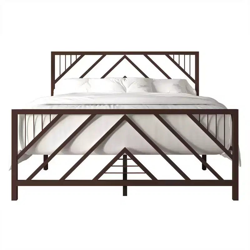 ChaletPosh Metal Platform Bed