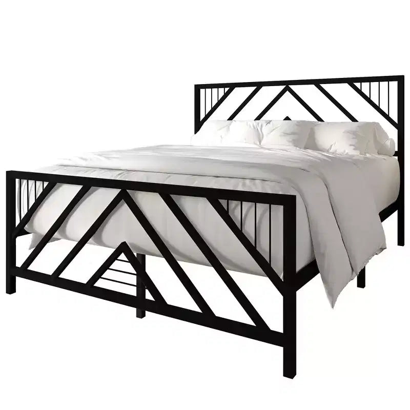 ChaletPosh Metal Platform Bed