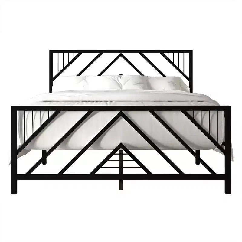ChaletPosh Metal Platform Bed