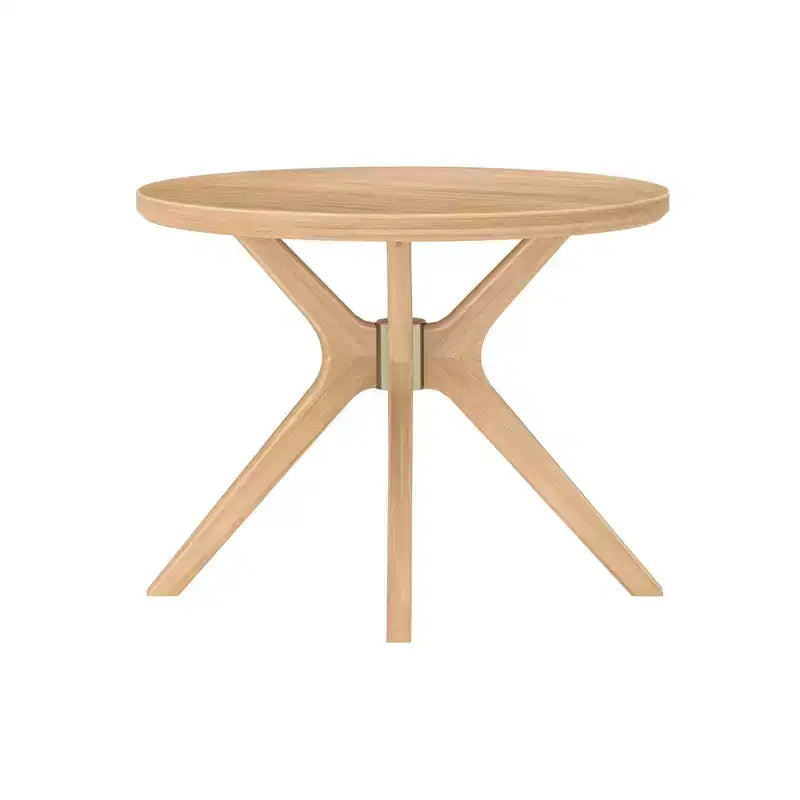 Plank+Beam Verso Round Dining Table, 38 Solid Wood Kitchen & Dining Room Table