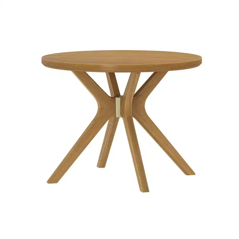 Plank+Beam Verso Round Dining Table, 38 Solid Wood Kitchen & Dining Room Table