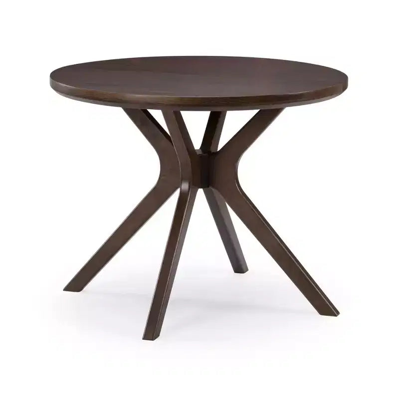 Plank+Beam Verso Round Dining Table, 38 Solid Wood Kitchen & Dining Room Table