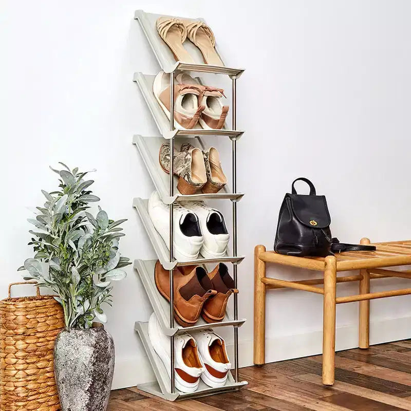The Lakeside Collection Stackable Modular Shoe Rack - 6-Pc. -