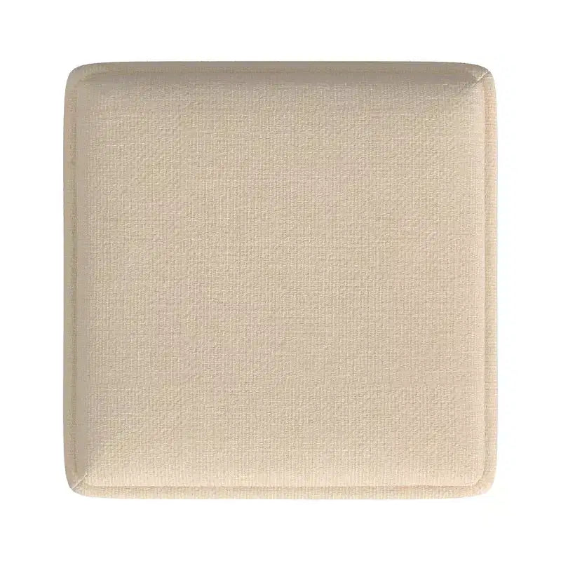 Pouf de rangement HomePop avec plateau de service
