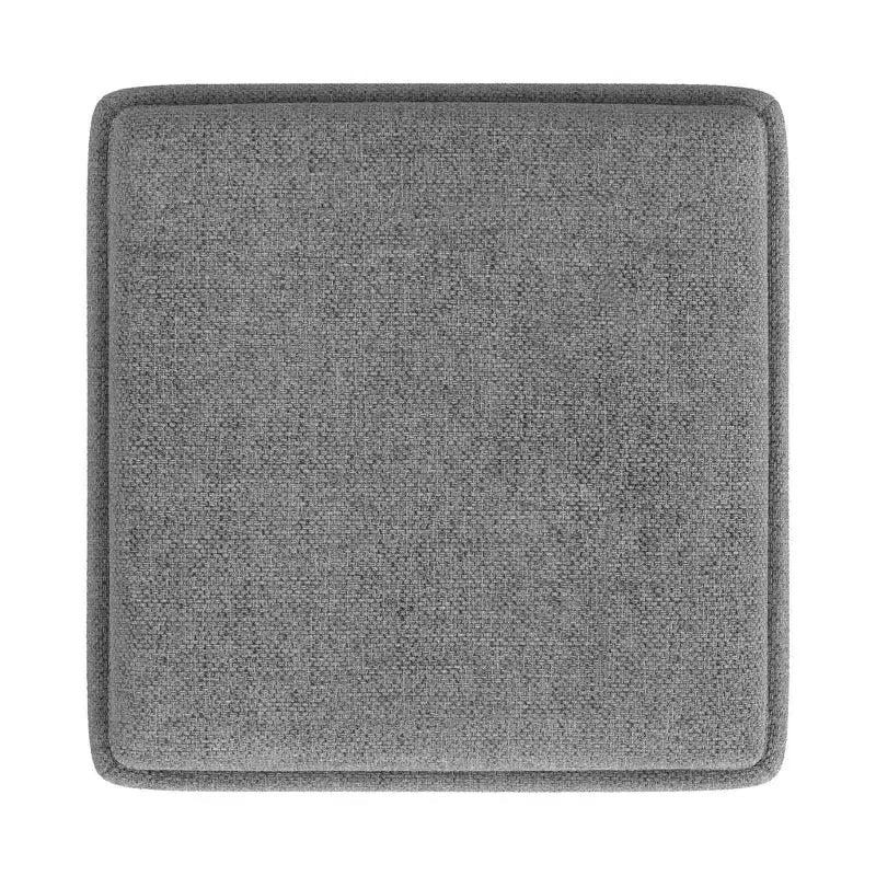 Pouf de rangement HomePop avec plateau de service
