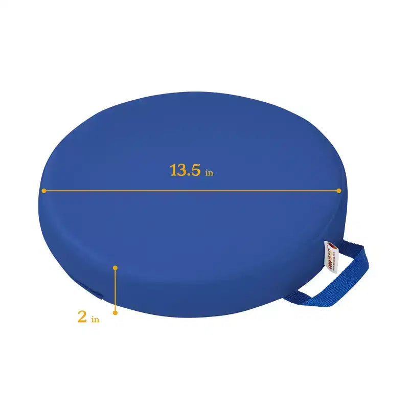 SoftZone Coussin de sol rond avec poignée, lot de 6