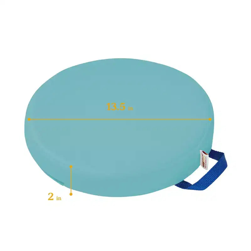 SoftZone Coussin de sol rond avec poignée, lot de 6