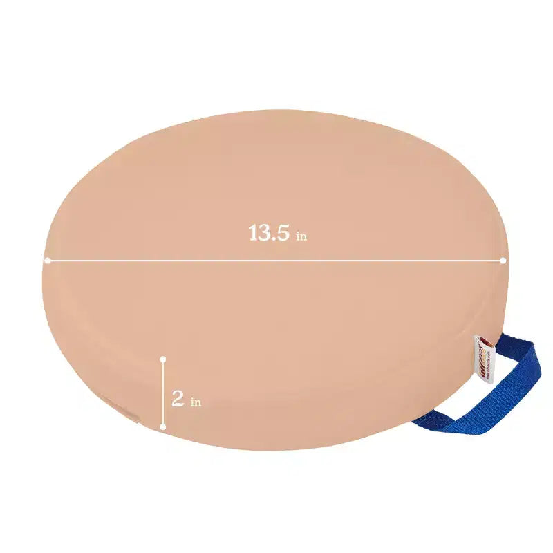 SoftZone Coussin de sol rond avec poignée, lot de 6
