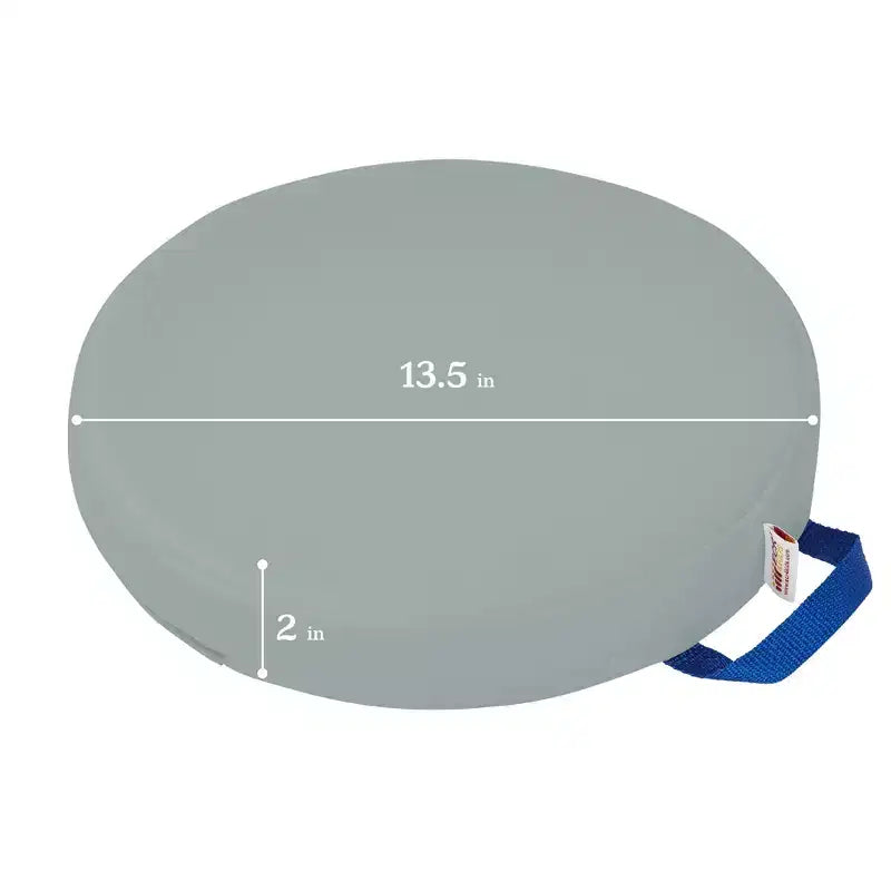 SoftZone Coussin de sol rond avec poignée, lot de 6