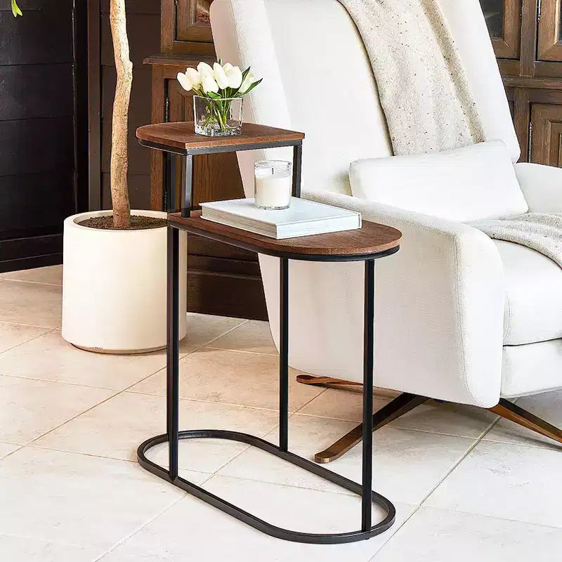 Table d'appoint à deux niveaux Lakeside Collection