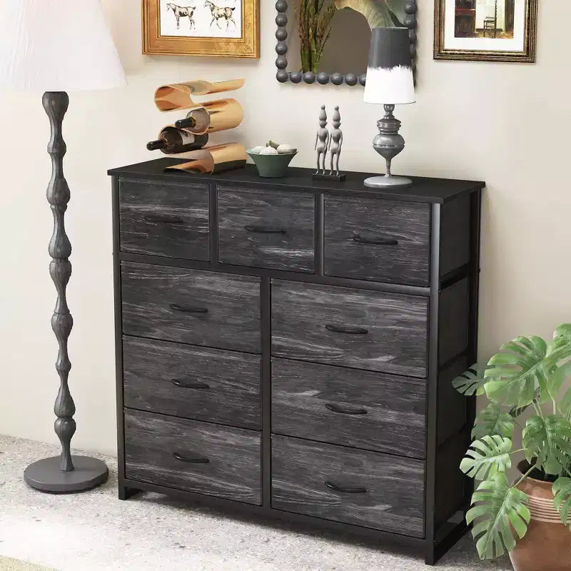 Commode de rangement à 9 tiroirs JIONJOY