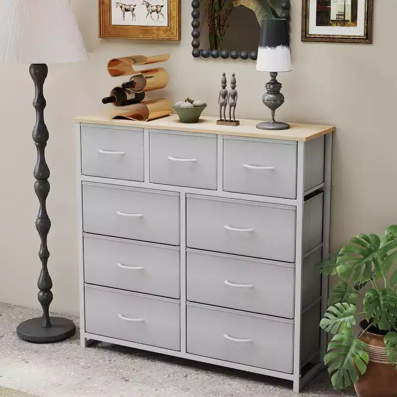 Commode de rangement à 9 tiroirs JIONJOY