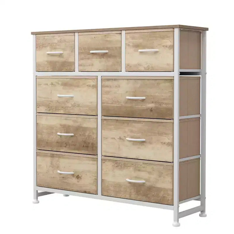 Commode de rangement à 9 tiroirs JIONJOY