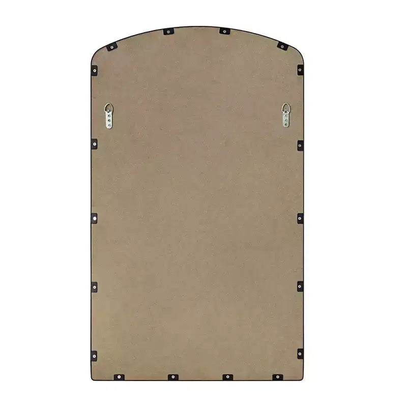 TEHOME Miroir mural de salle de bain avec cadre métallique arqué