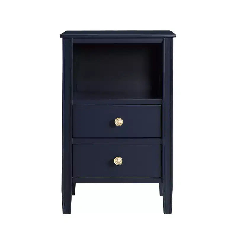 Comfort Pointe Winsley 2 Drawer Storage Nightstand
