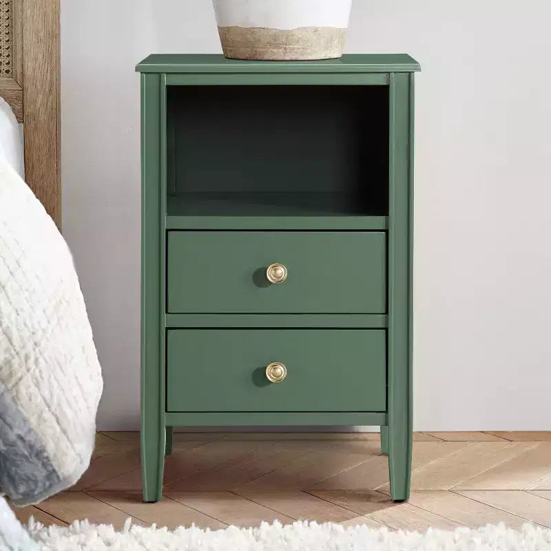 Comfort Pointe Winsley 2 Drawer Storage Nightstand