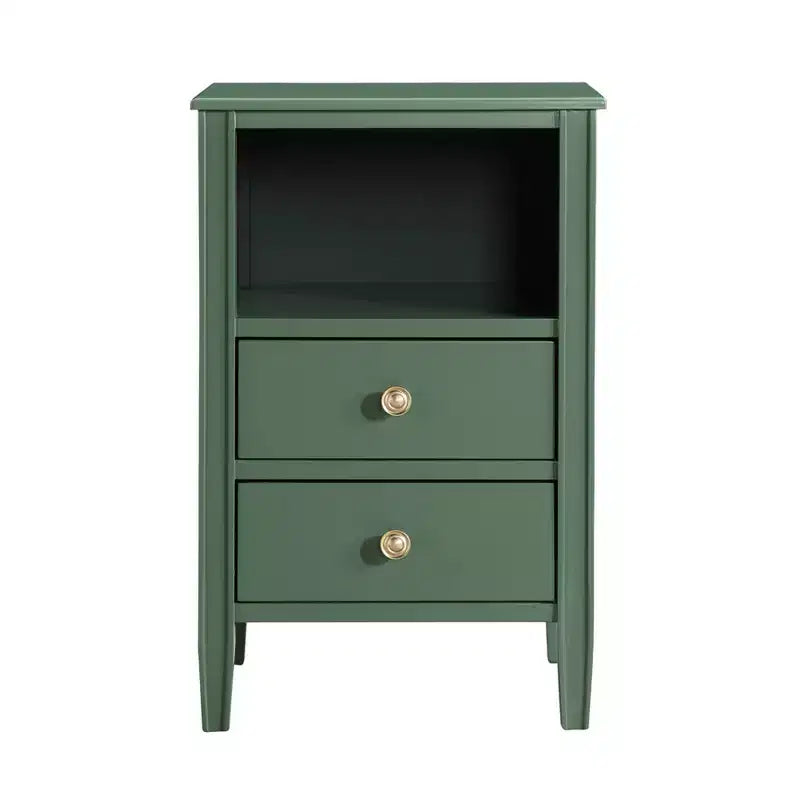 Comfort Pointe Winsley 2 Drawer Storage Nightstand