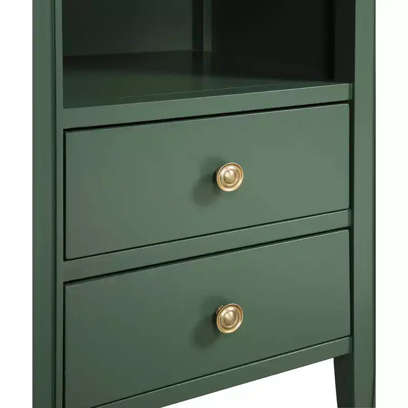 Comfort Pointe Winsley 2 Drawer Storage Nightstand