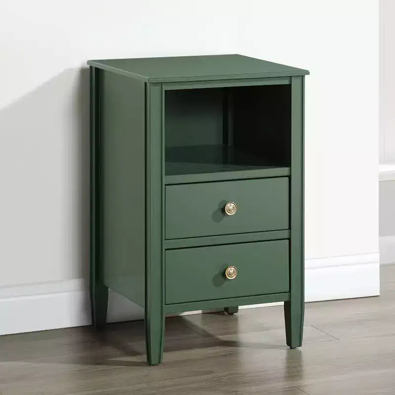 Comfort Pointe Winsley 2 Drawer Storage Nightstand