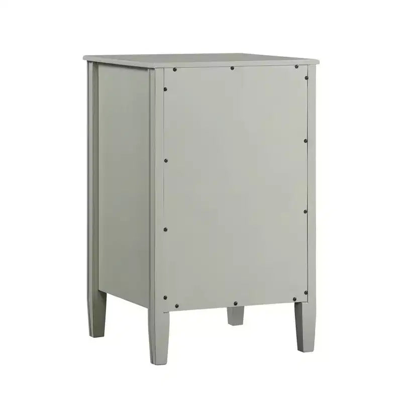 Comfort Pointe Winsley 2 Drawer Storage Nightstand
