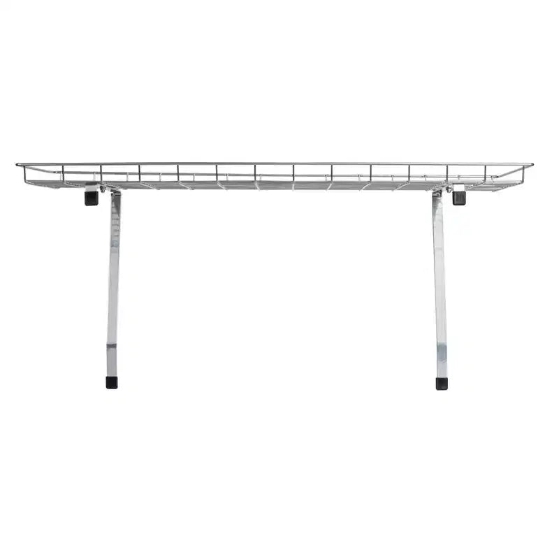 Rear Display Over-The-Washer Storage Shelf to Organize and Store Laundry Room Supplies