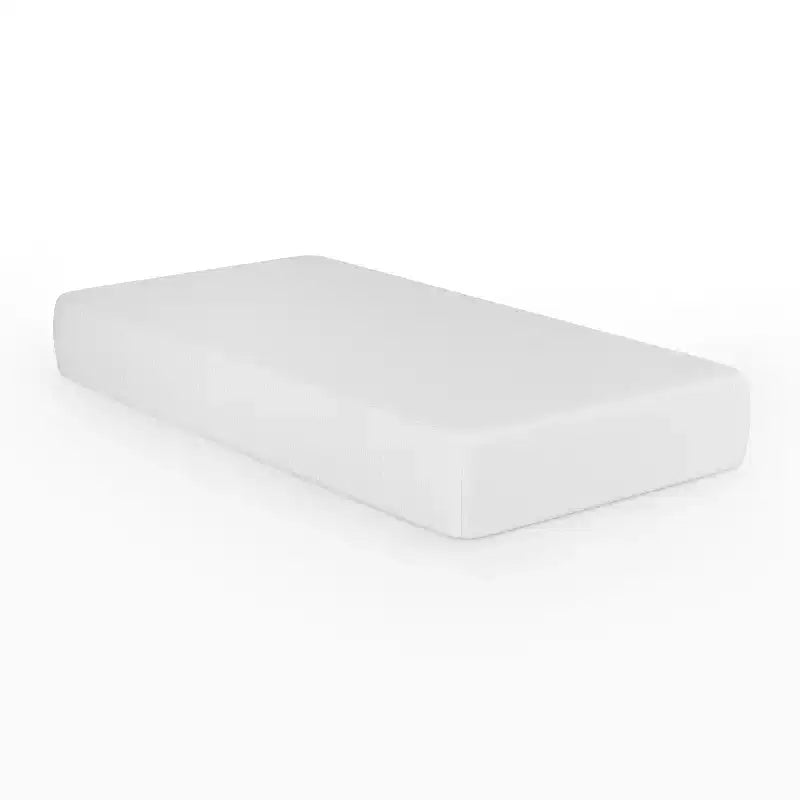 Merrick Lane Matelas en mousse à mémoire de forme en boîte à 4 couches, mousse infusée au thé vert, mousse à circulation d'air, gel rafraîchissant, mousse certifiée CertiPUR-US