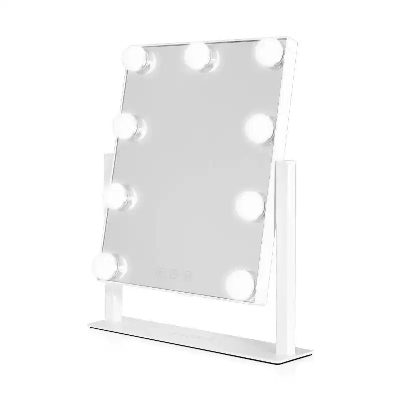 Miroir de courtoisie Zadro Hollywood à ampoules DEL, blanc