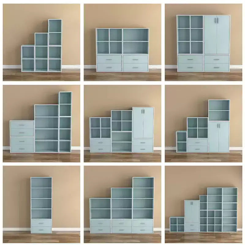 24/7 Shop At Home Bibliothèque moderne Silkpath à 3 cubes, empilable et modulable de 35,3 po