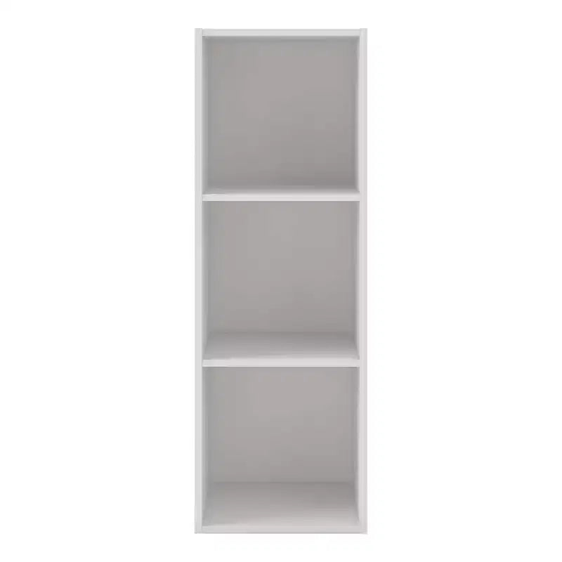 24/7 Shop At Home Bibliothèque moderne Silkpath à 3 cubes, empilable et modulable de 35,3 po