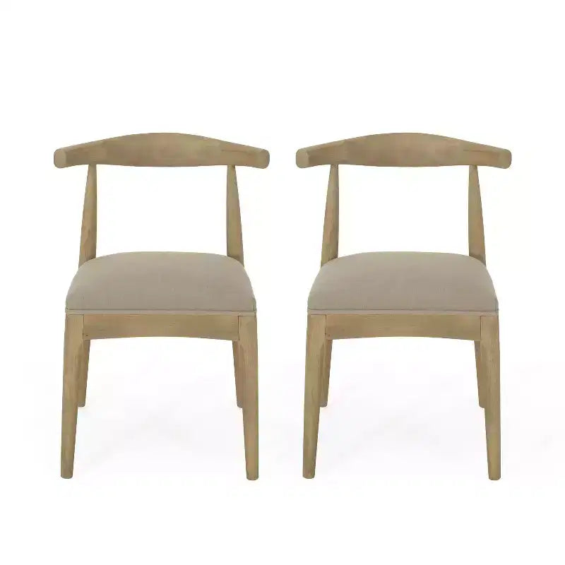 Christopher Knight Home Lot de 2 chaises de salle à manger Cortina