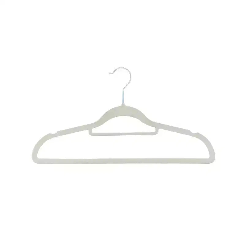 Cintres antidérapants en velours de qualité supérieure J&V TEXTILES, lot de 120, avec crochet rotatif à 360 degrés