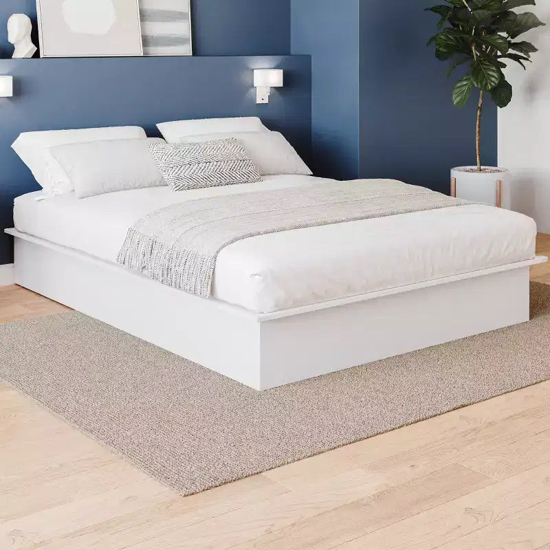 Lit plateforme Nexera Queen Valere, aucun sommier tapissier requis